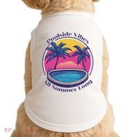 Pool Side Vibes All Summer Long Doggie Tank thumb 0