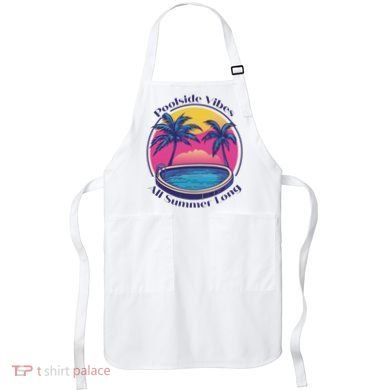 Pool Side Vibes All Summer Long Apron
