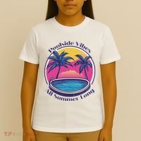 Pool Side Vibes All Summer Long T-Shirt thumb 4