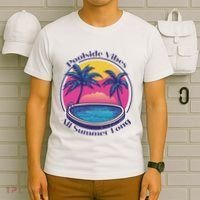 Pool Side Vibes All Summer Long T-Shirt thumb 6