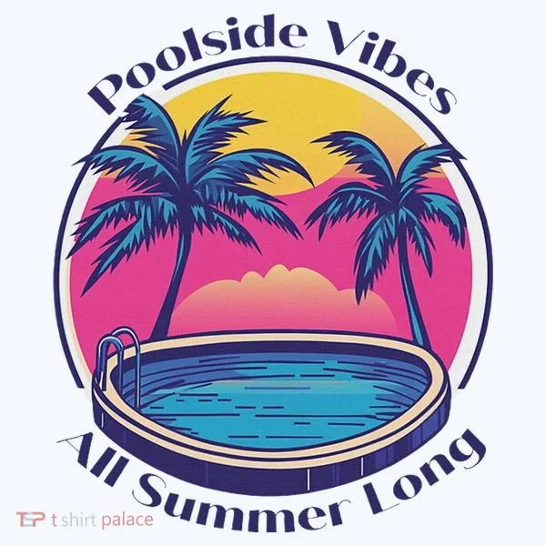 Pool Side Vibes All Summer Long Bucket Hat