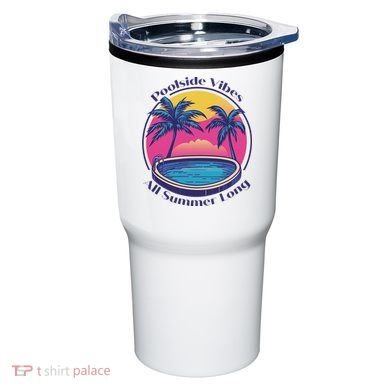 Pool Side Vibes All Summer Long Tumbler