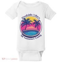 Pool Side Vibes All Summer Long Baby Bodysuit thumb 0