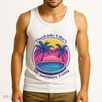 Pool Side Vibes All Summer Long Tank Top thumb 3