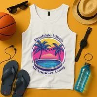Pool Side Vibes All Summer Long Tank Top thumb 4