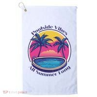 Pool Side Vibes All Summer Long Golf Towel thumb 0