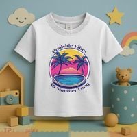 Pool Side Vibes All Summer Long Toddler T-Shirt thumb 3