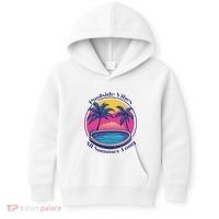Pool Side Vibes All Summer Long Kids Hoodie thumb 0