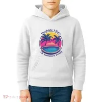 Pool Side Vibes All Summer Long Kids Hoodie thumb 4