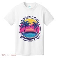 Pool Side Vibes All Summer Long Kids T-Shirt thumb 0