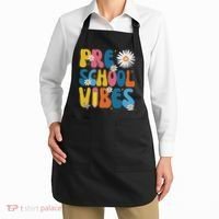 Pre School Vibes Back To School Gift Apron thumb 2