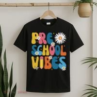 Pre School Vibes Back To School Gift T-Shirt thumb 2