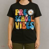 Pre School Vibes Back To School Gift T-Shirt thumb 4