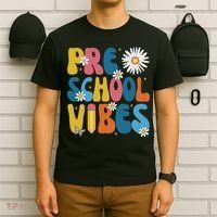 Pre School Vibes Back To School Gift T-Shirt thumb 6