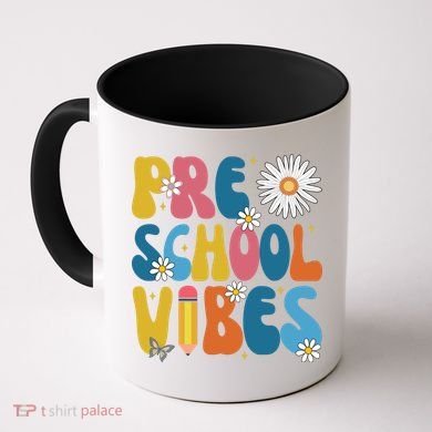 Pre School Vibes Back To School Gift Coffee Mug