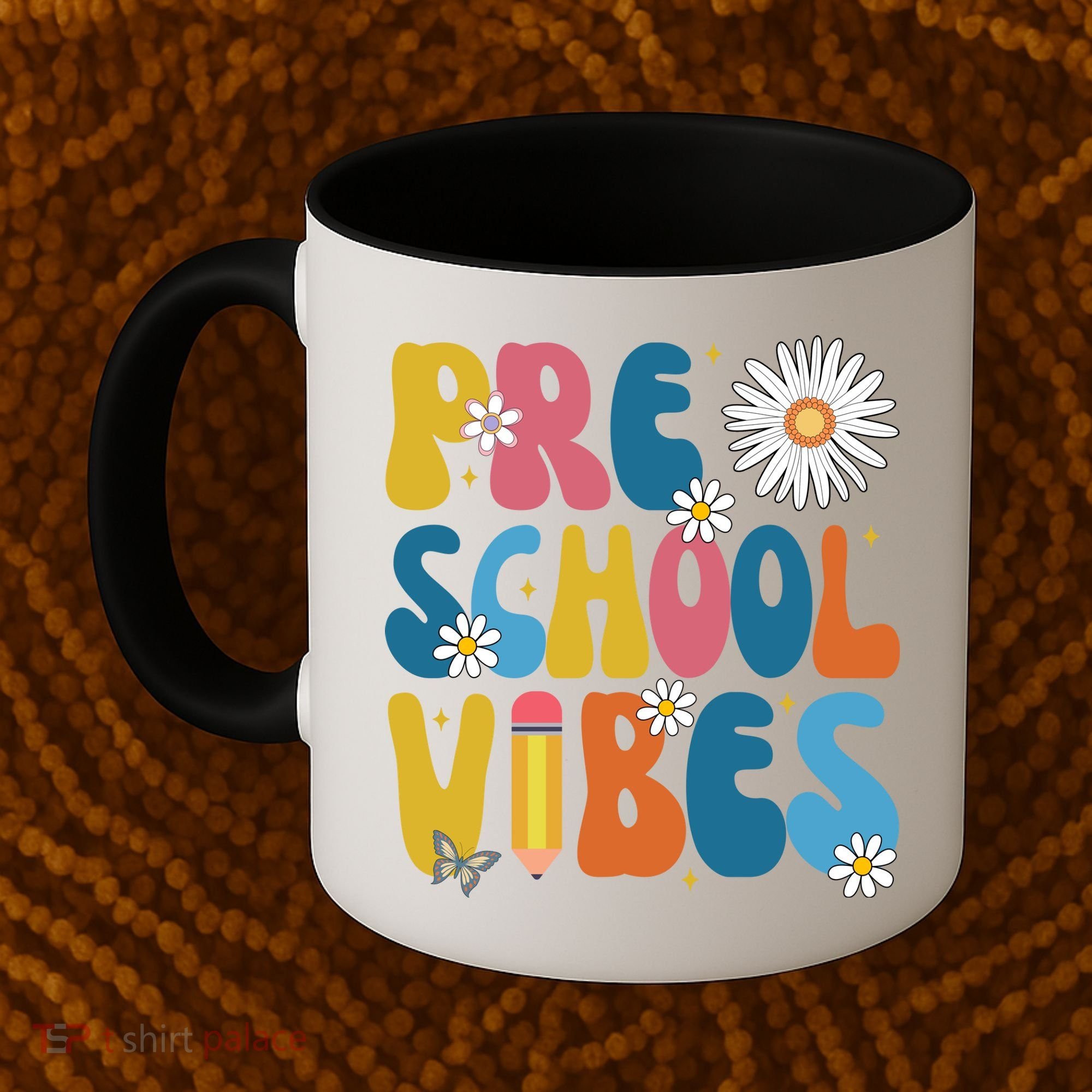Pre School Vibes Back To School Gift Coffee Mug