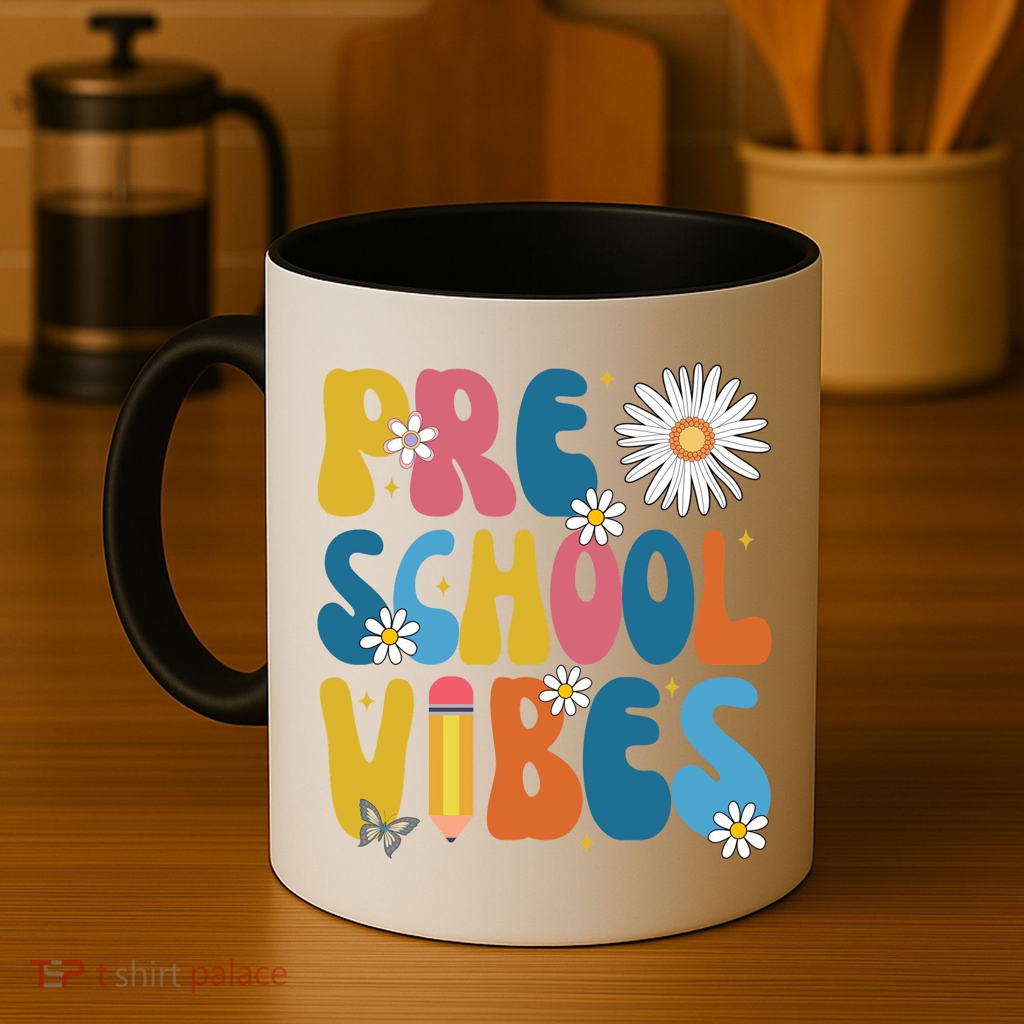 Pre School Vibes Back To School Gift Coffee Mug