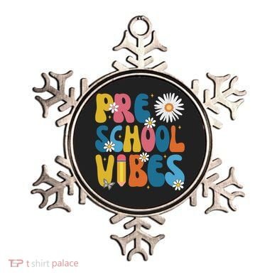 Pre School Vibes Back To School Gift Ornament