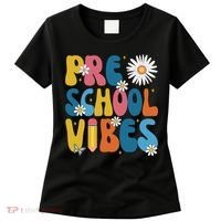 Pre School Vibes Back To School Gift Women's T-Shirt thumb 0