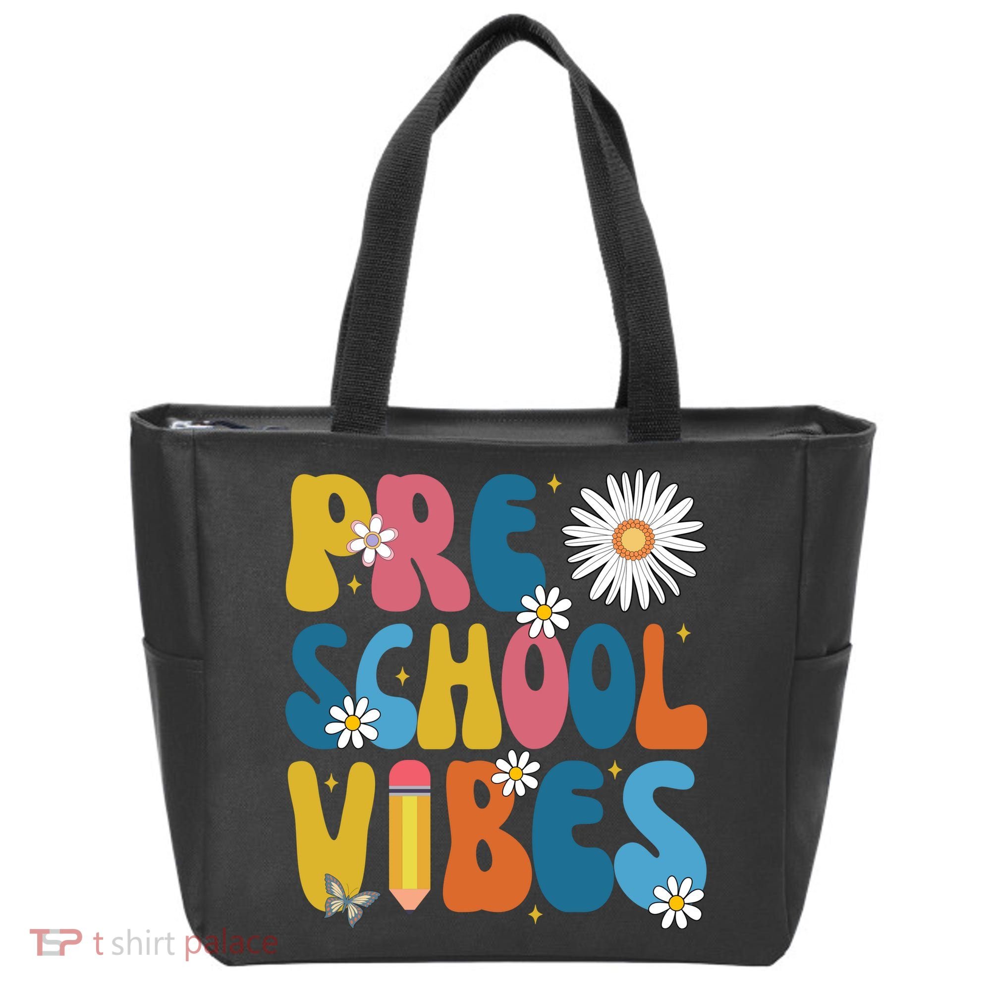 Pre School Vibes Back To School Gift Tote Bag