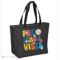 Pre School Vibes Back To School Gift Tote Bag thumb 2