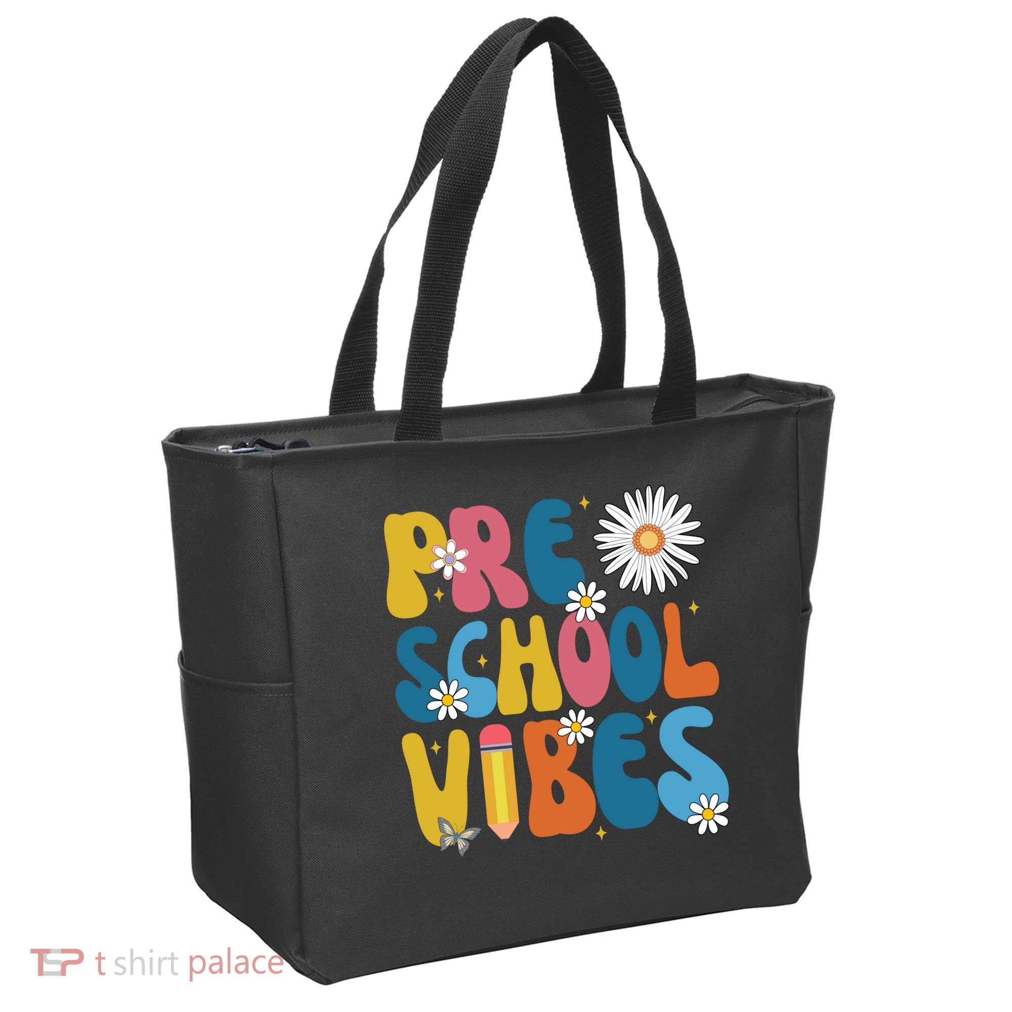Pre School Vibes Back To School Gift Tote Bag
