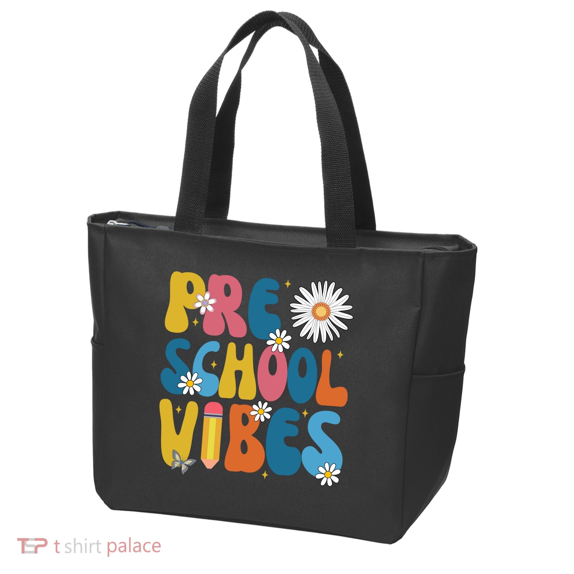 Pre School Vibes Back To School Gift Tote Bag