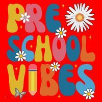 Pre School Vibes Back To School Gift Santa Hat thumb 1