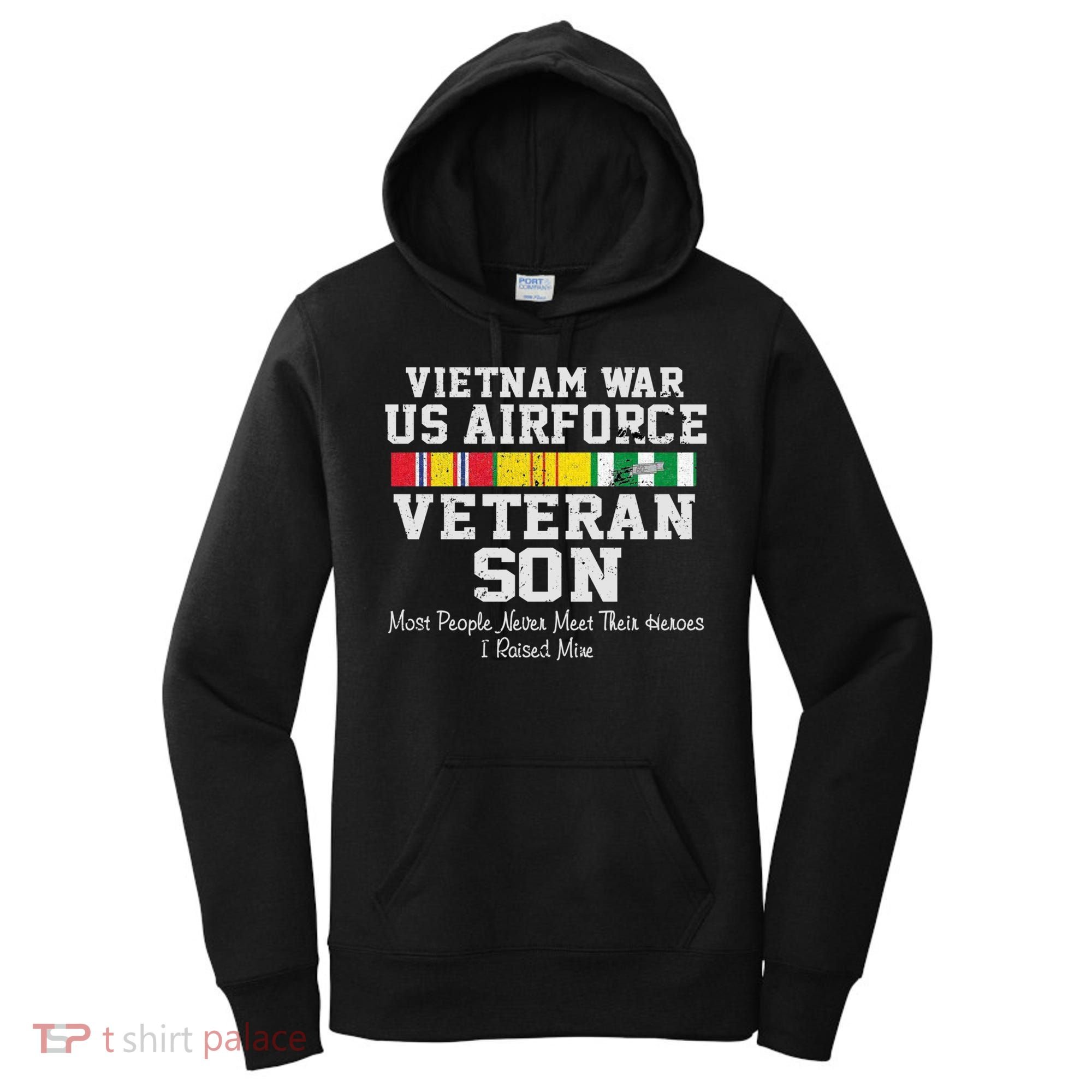 Proud Son Vietnam War Veteran Son Veteran's Day Gift Women's Hoodie