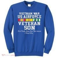 Proud Son Vietnam War Veteran Son Veteran's Day Gift Sweatshirt thumb 0