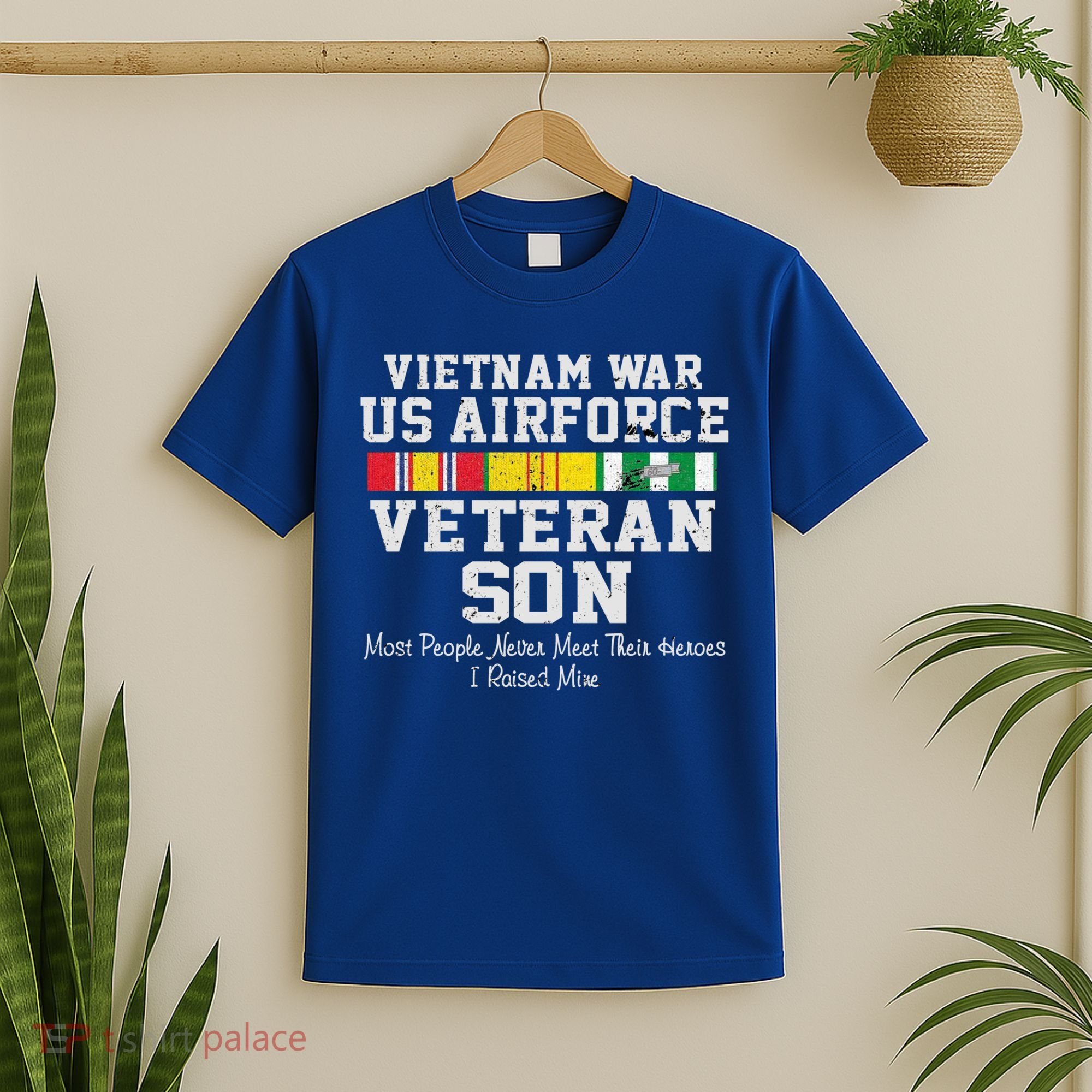 Proud Son Vietnam War Veteran Son Veteran's Day Gift T-Shirt