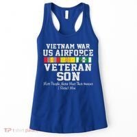 Proud Son Vietnam War Veteran Son Veteran's Day Gift Women's Tank Top thumb 0