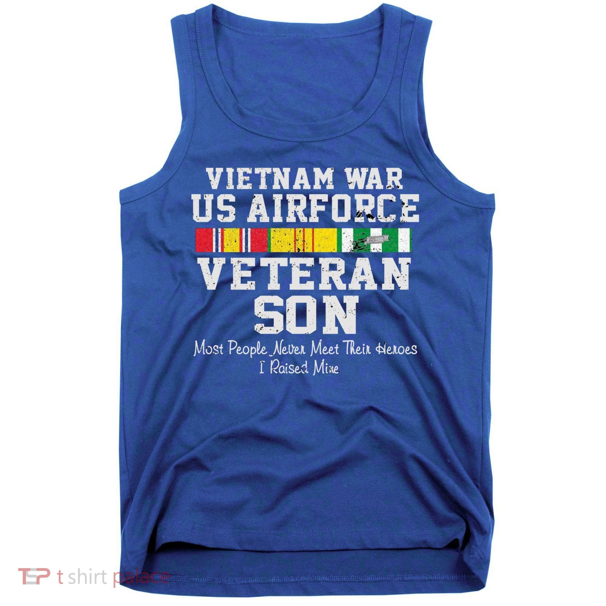 Proud Son Vietnam War Veteran Son Veteran's Day Gift Tank Top