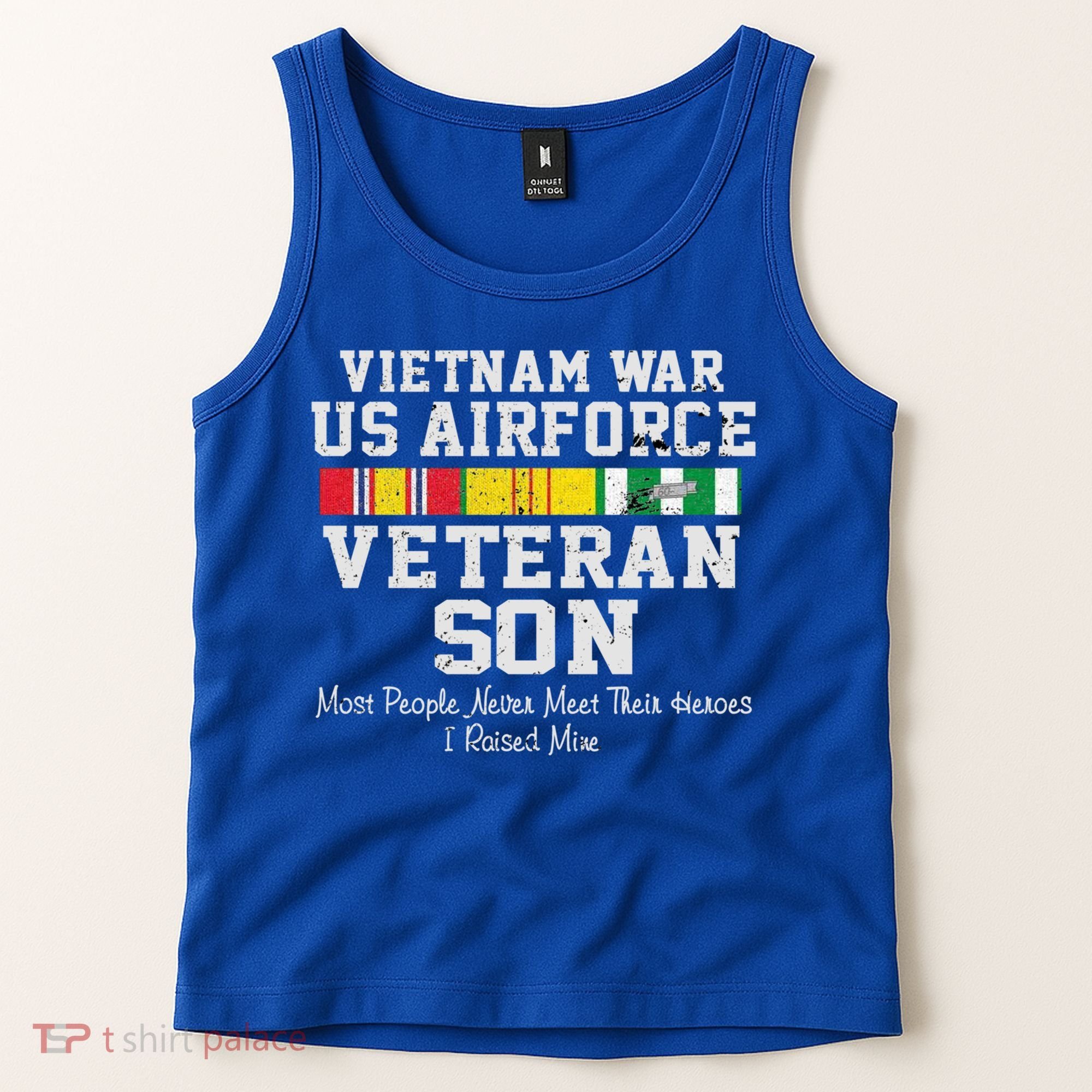Proud Son Vietnam War Veteran Son Veteran's Day Gift Tank Top
