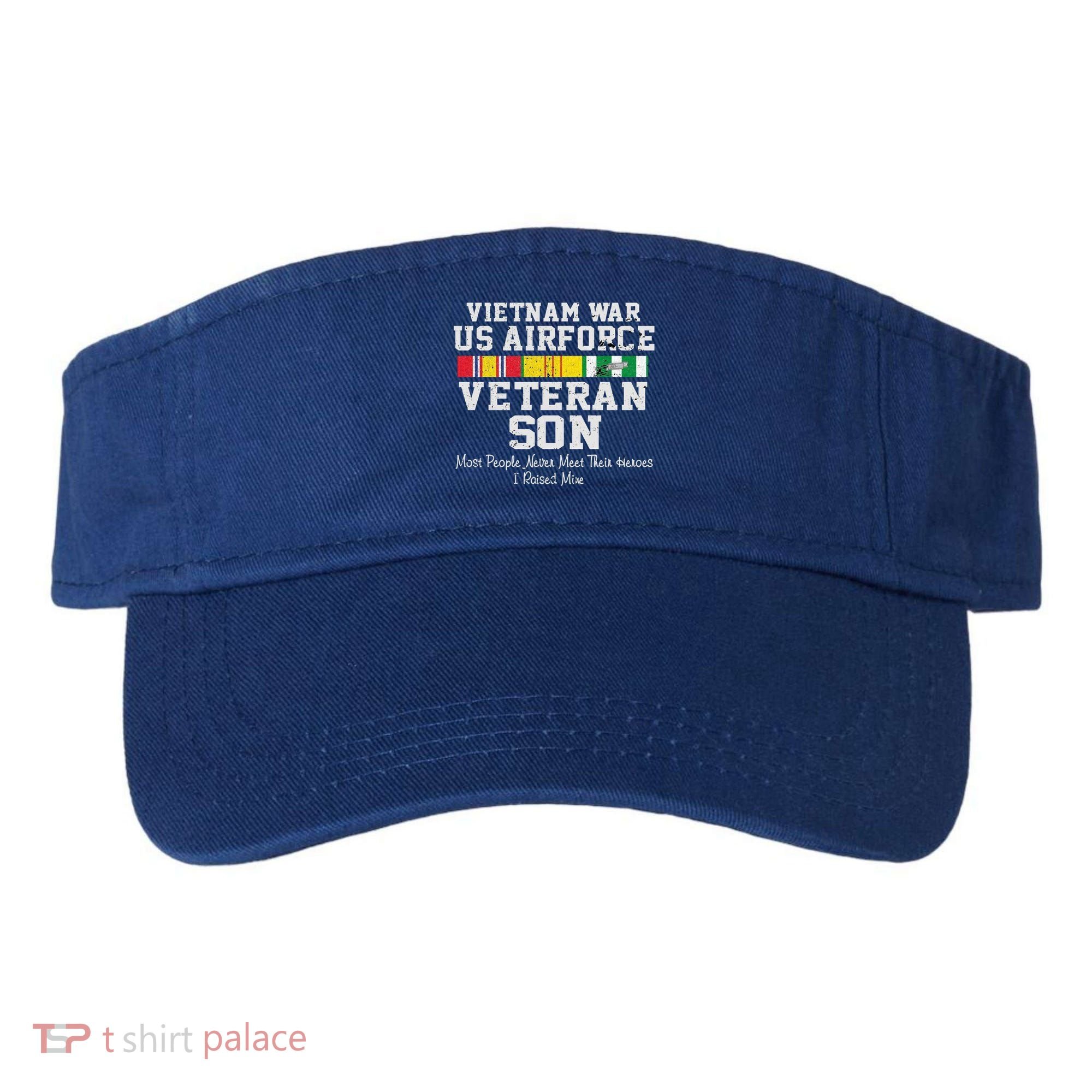 Proud Son Vietnam War Veteran Son Veteran's Day Gift Visor