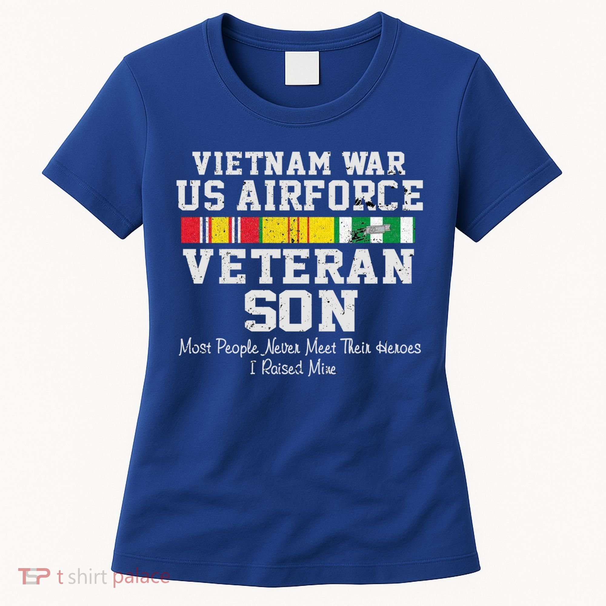 Proud Son Vietnam War Veteran Son Veteran's Day Gift Women's T-Shirt