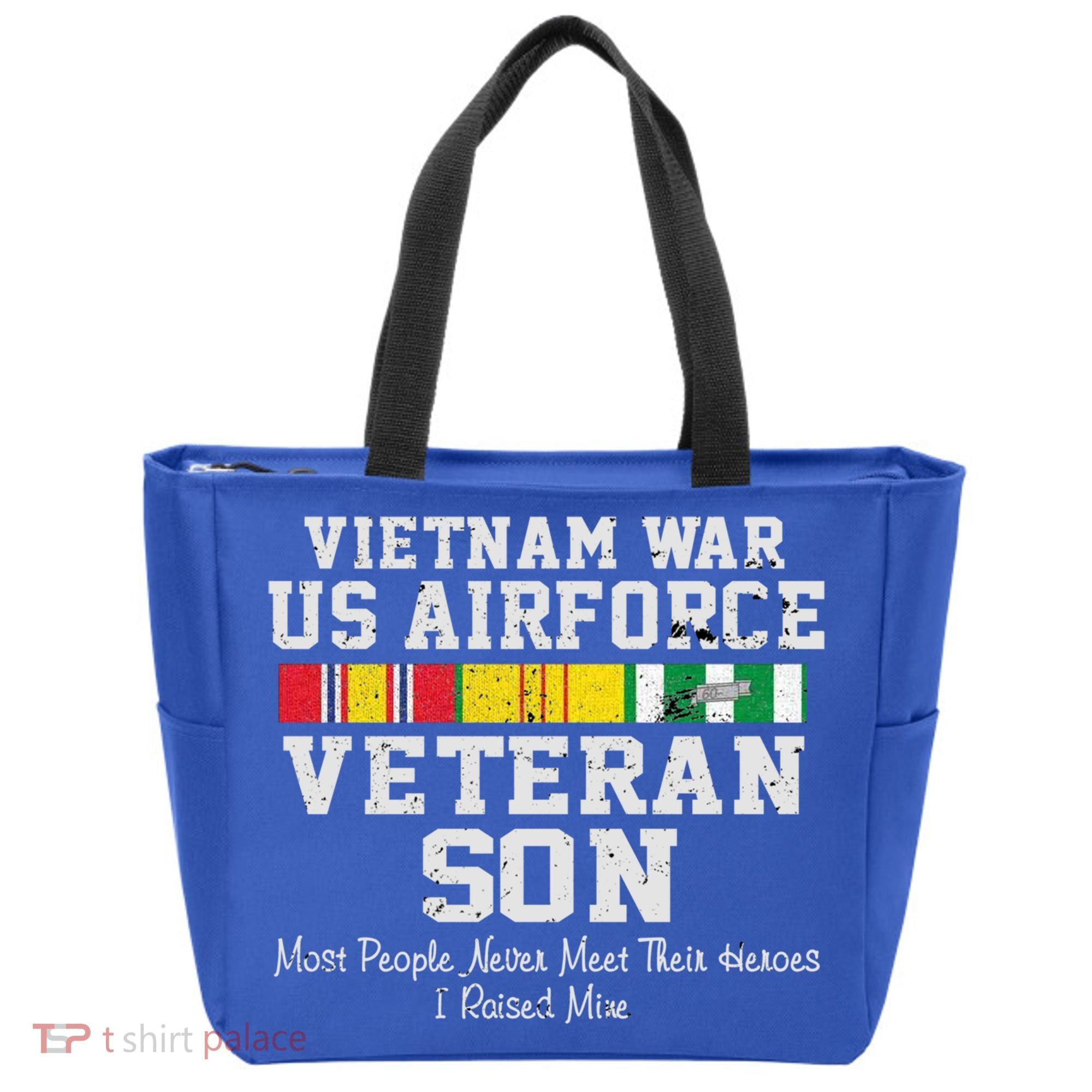 Proud Son Vietnam War Veteran Son Veteran's Day Gift Tote Bag