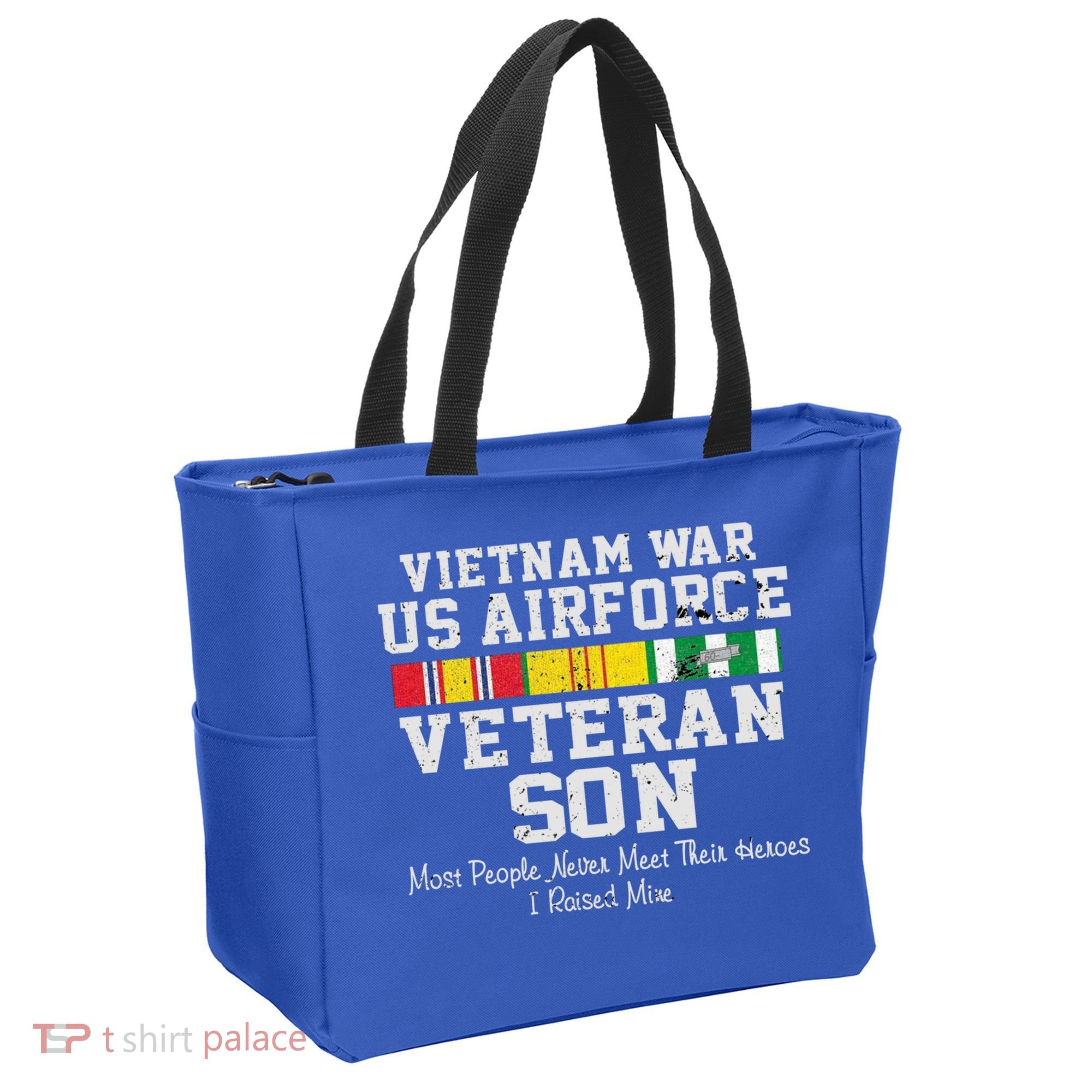 Proud Son Vietnam War Veteran Son Veteran's Day Gift Tote Bag