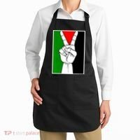 Palestine Support Victory Symbol Free Palestine Palestinian Apron thumb 2