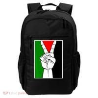 Palestine Support Victory Symbol Free Palestine Palestinian Backpack thumb 0