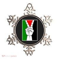 Palestine Support Victory Symbol Free Palestine Palestinian Ornament thumb 0