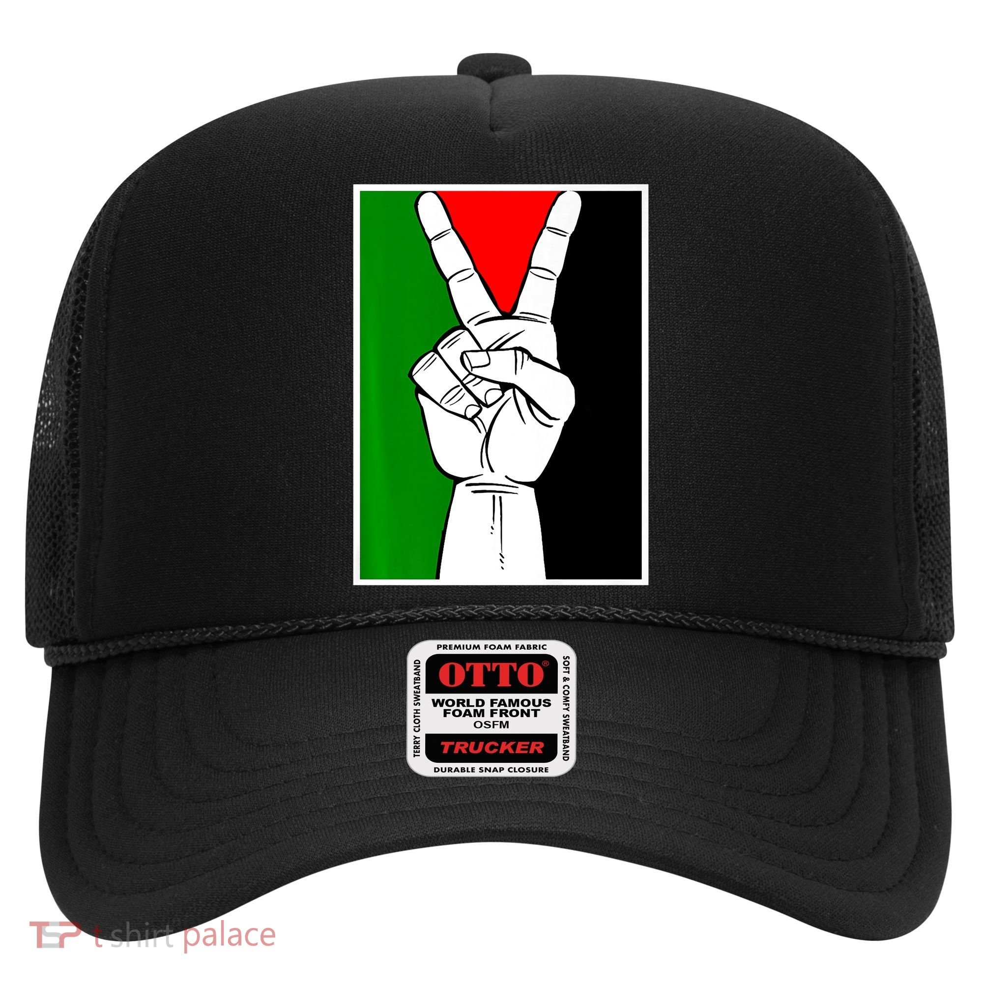 Palestine Support Victory Symbol Free Palestine Palestinian Hat