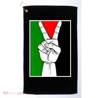 Palestine Support Victory Symbol Free Palestine Palestinian Golf Towel thumb 0