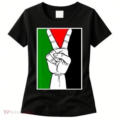 Palestine Support Victory Symbol Free Palestine Palestinian Women's T-Shirt