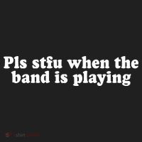 Pls Stfu When T.H.E. B.A.N.D. Is Playing Beanie thumb 2