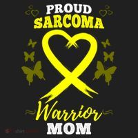 Proud Sarcoma Warrior Mom Sarcoma Awareness Bone Cancer Great Gift Women's Sweatshirt thumb 2