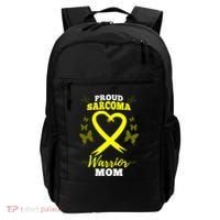 Proud Sarcoma Warrior Mom Sarcoma Awareness Bone Cancer Great Gift Backpack thumb 0