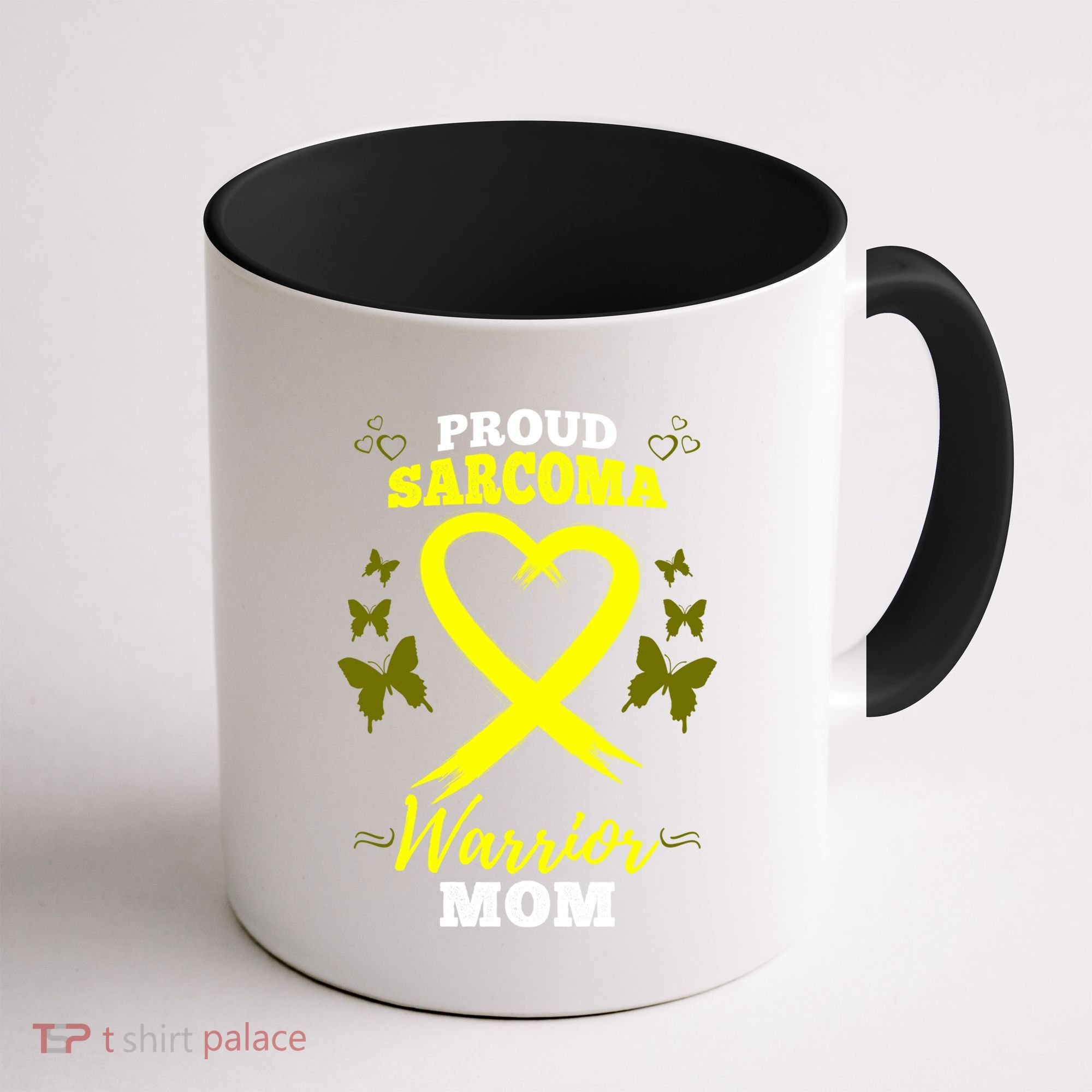 Proud Sarcoma Warrior Mom Sarcoma Awareness Bone Cancer Great Gift Coffee Mug