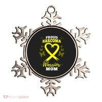 Proud Sarcoma Warrior Mom Sarcoma Awareness Bone Cancer Great Gift Ornament thumb 0