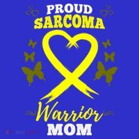 Proud Sarcoma Warrior Mom Sarcoma Awareness Bone Cancer Great Gift Baby Bodysuit thumb 2